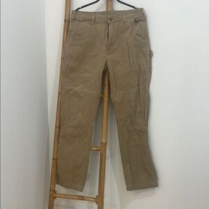 Carhartt Tan Chinos Classic Straight Leg